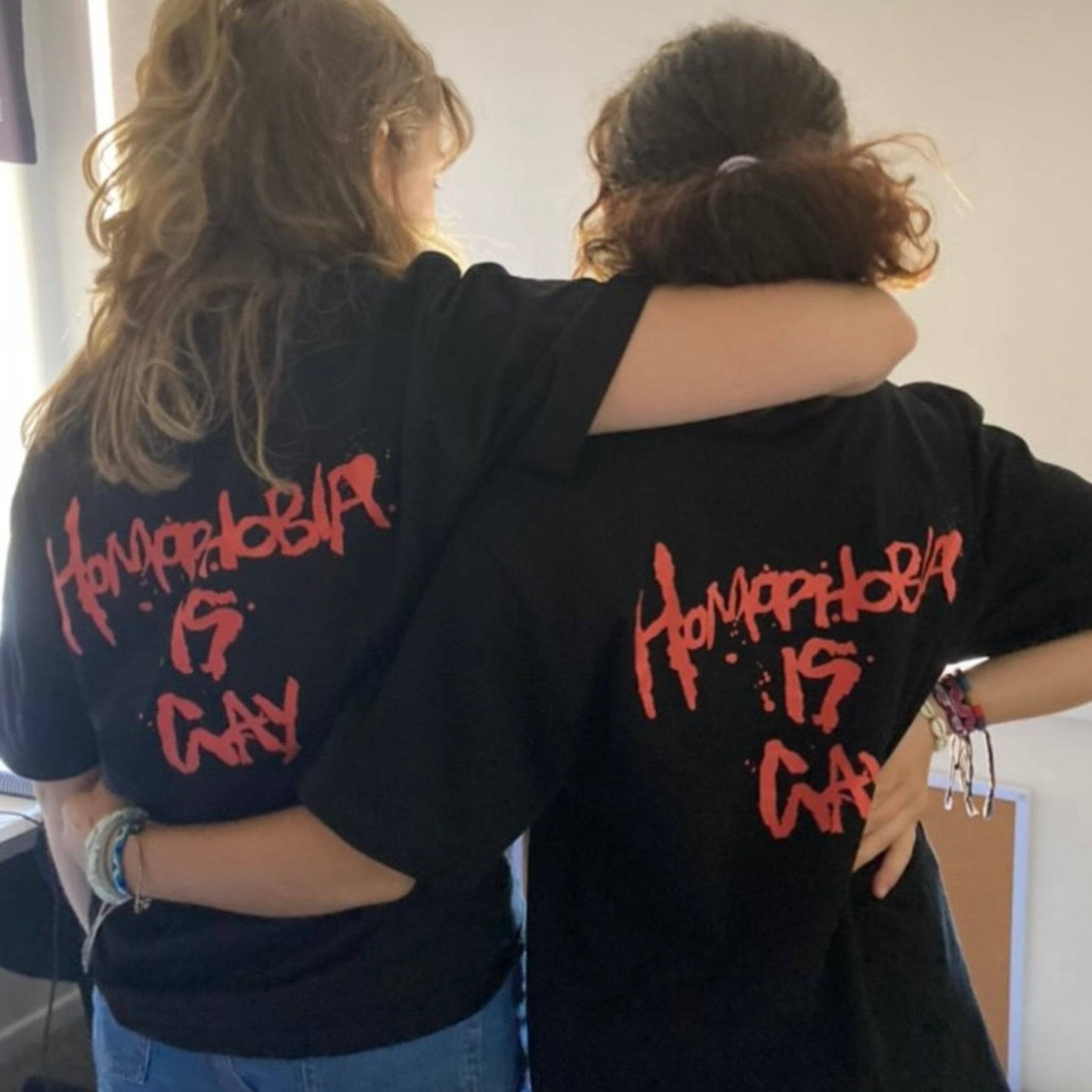 MAY-A / Homophobia Is Gay Tee - Merch Jungle - Official MAY-A music and merch
