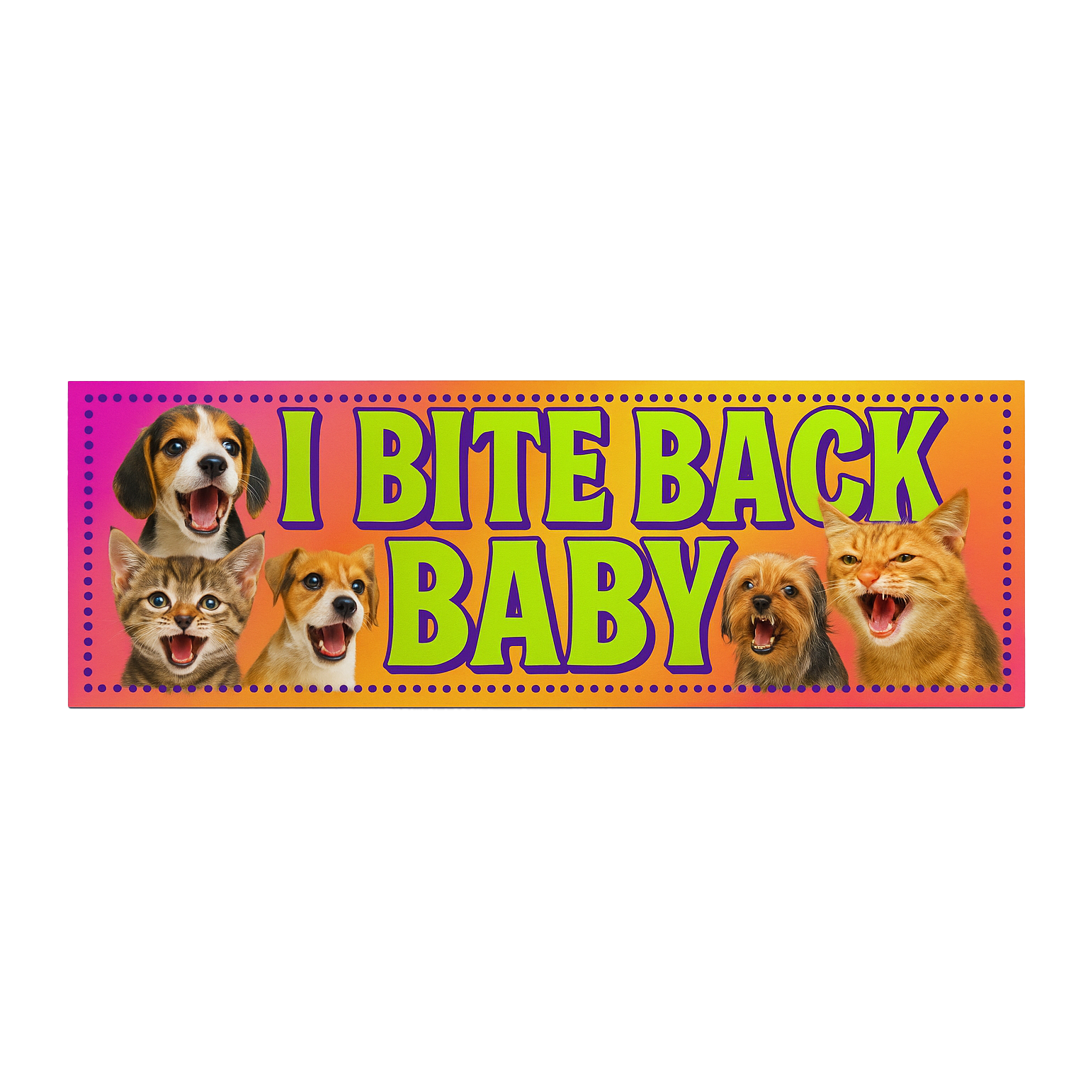 Bite Back Bumper Sticker + Digital Download